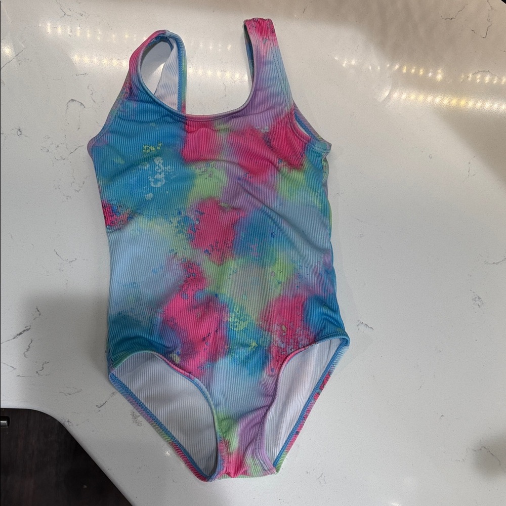 Little Bipsy Tie-Dye Kids Swim One Piece